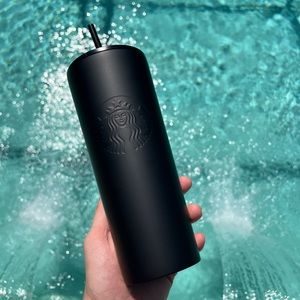 Starbucks 2022 Kevin Matte Black Stainless Steel Tumbler